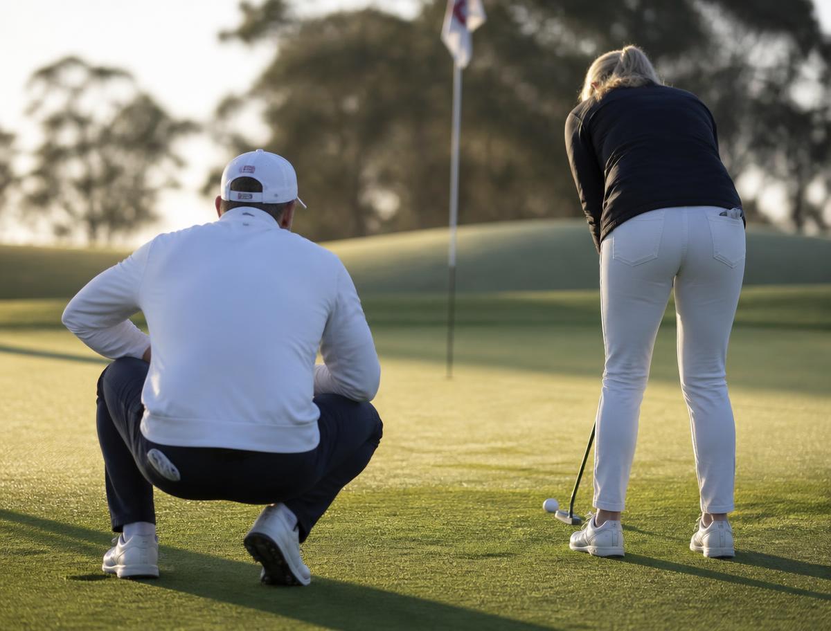Short game, putting stroke and on course management